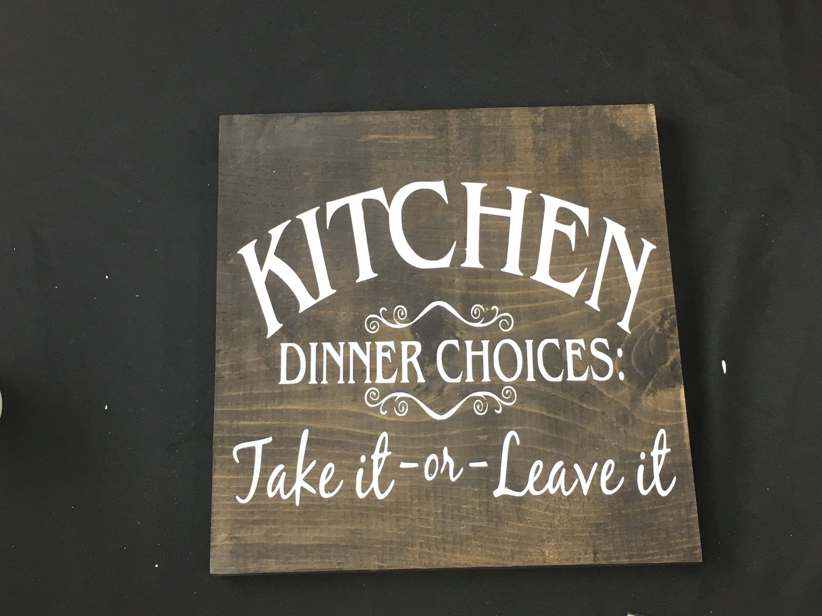 Using Oramask Stencil Vinyl on Wood} 