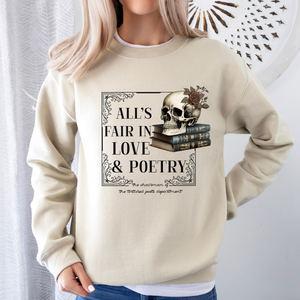 All's Fair in Love and Poetry Tee OR Sweatshirt