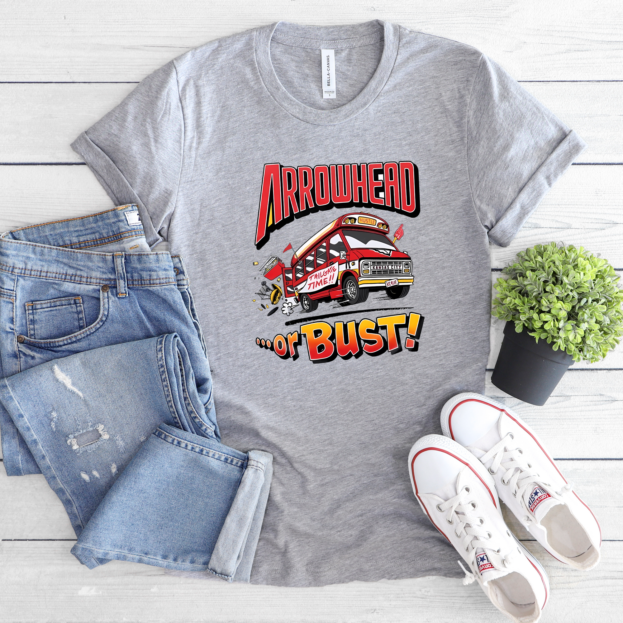 Arrowhead or Bust Tee or Sweatshirt