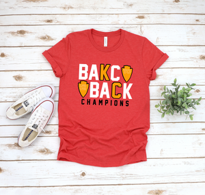 BaKC to Back Champions Tee OR Sweatshirt