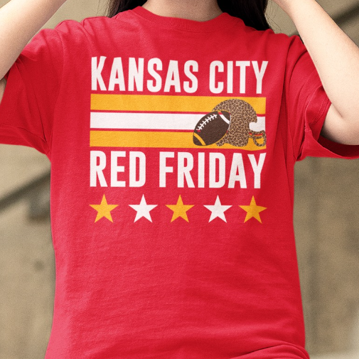 Red & Yellow KC Tee