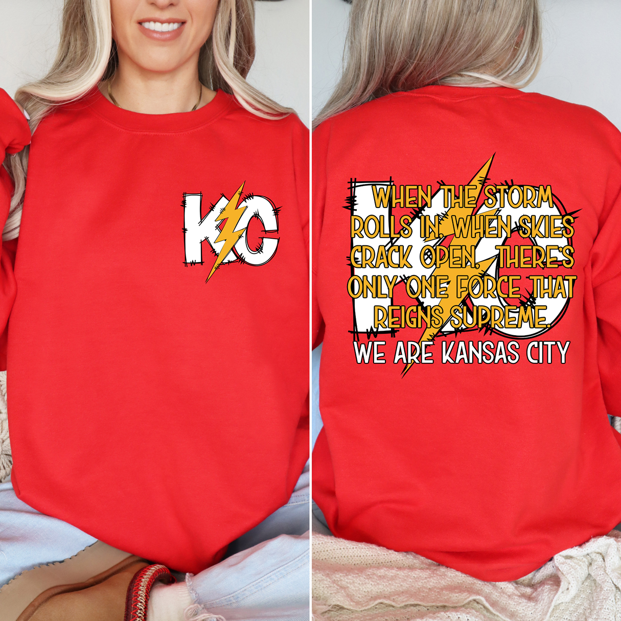 We are Kansas City Lightning Tee or Sweatshirt