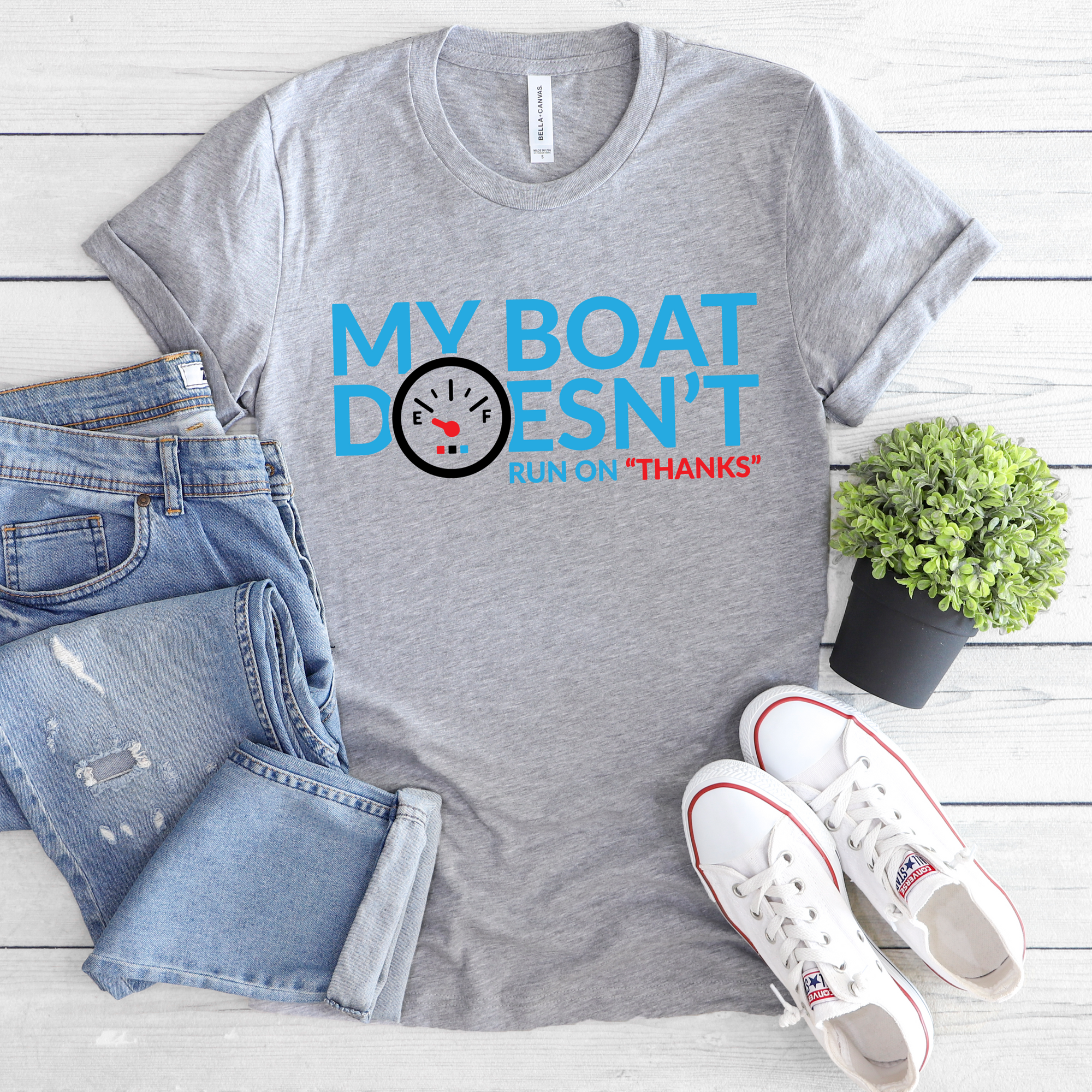 My Boat Doesn't Run on Thanks Tee or Tank