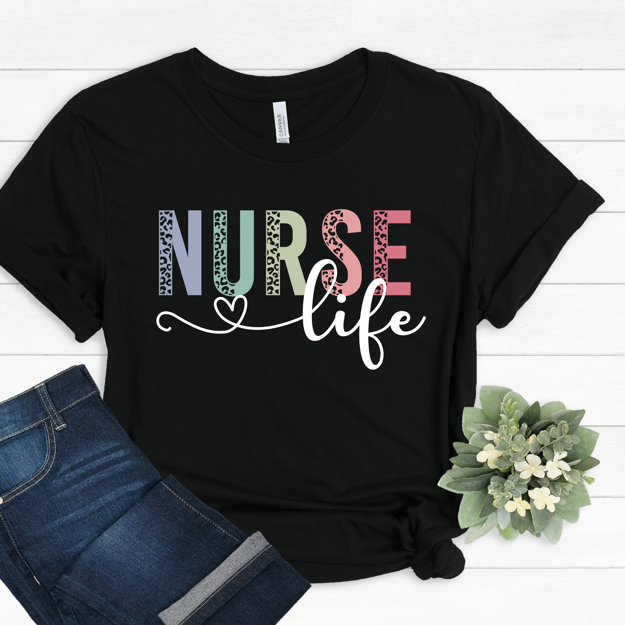Nurse Life Pastel Tee