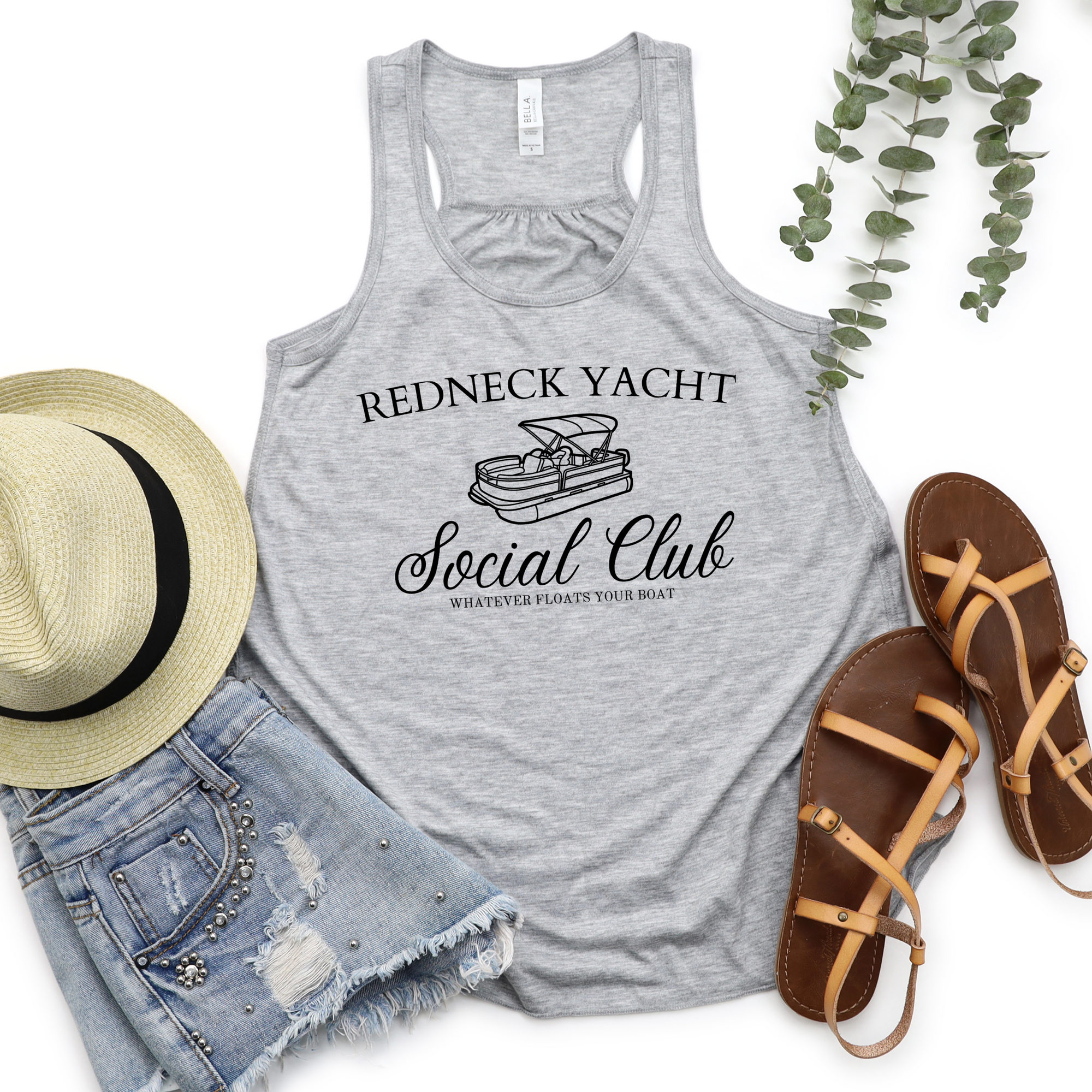 Redneck Yacht Social Club Tee or Tank