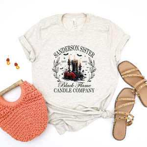 Sanderson Sister Black Flame Tee or Sweatshirt