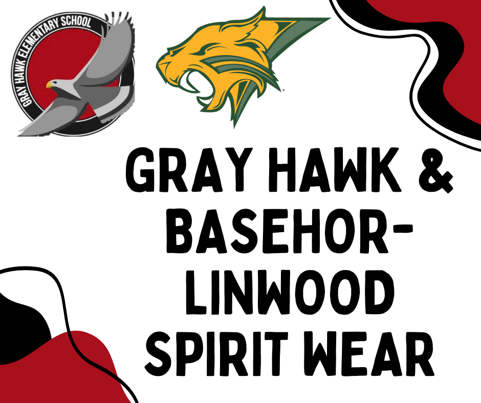 Gray Hawk Elementary and Basehor-Linwood Spirit Wear