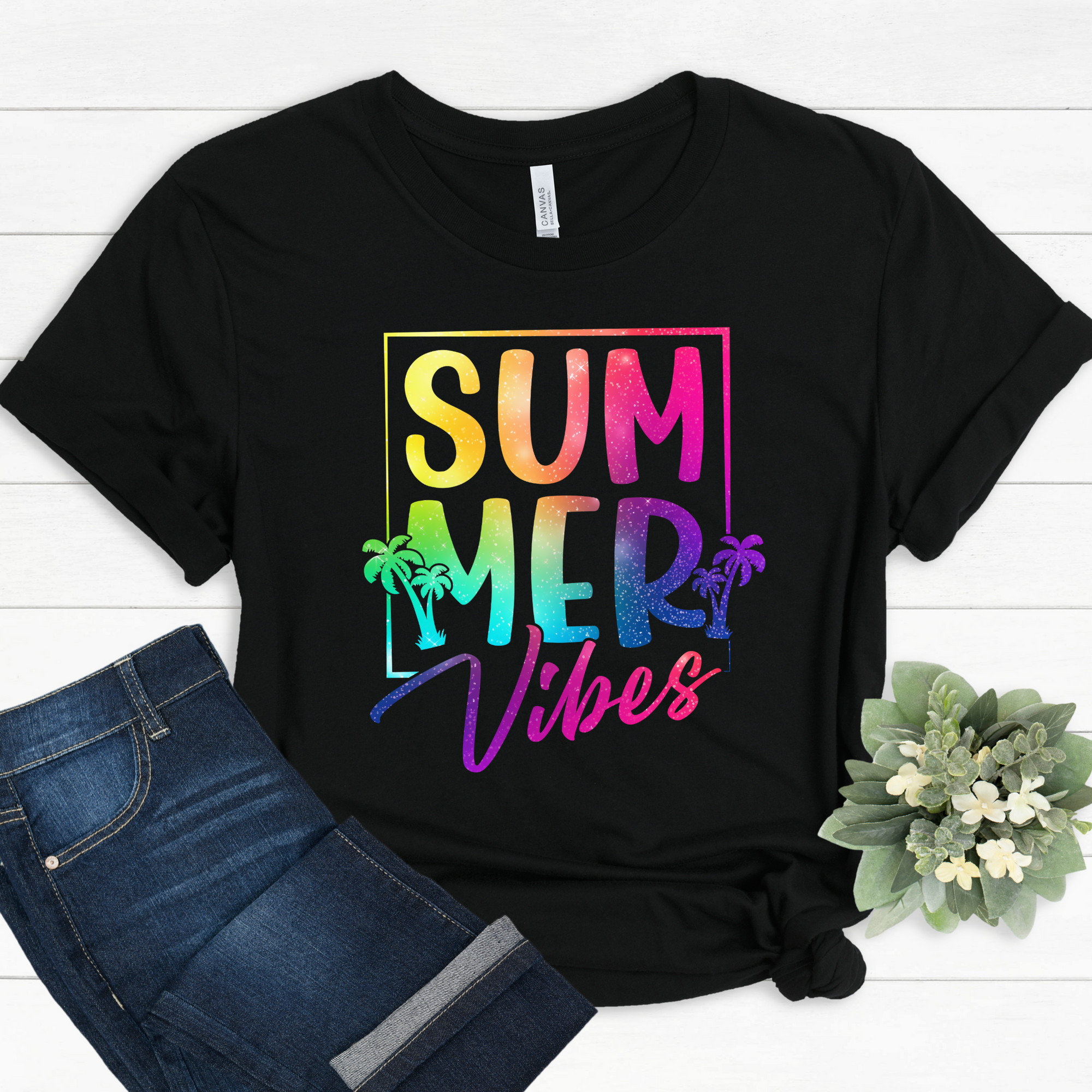 Summer Vibes Tee or Tank