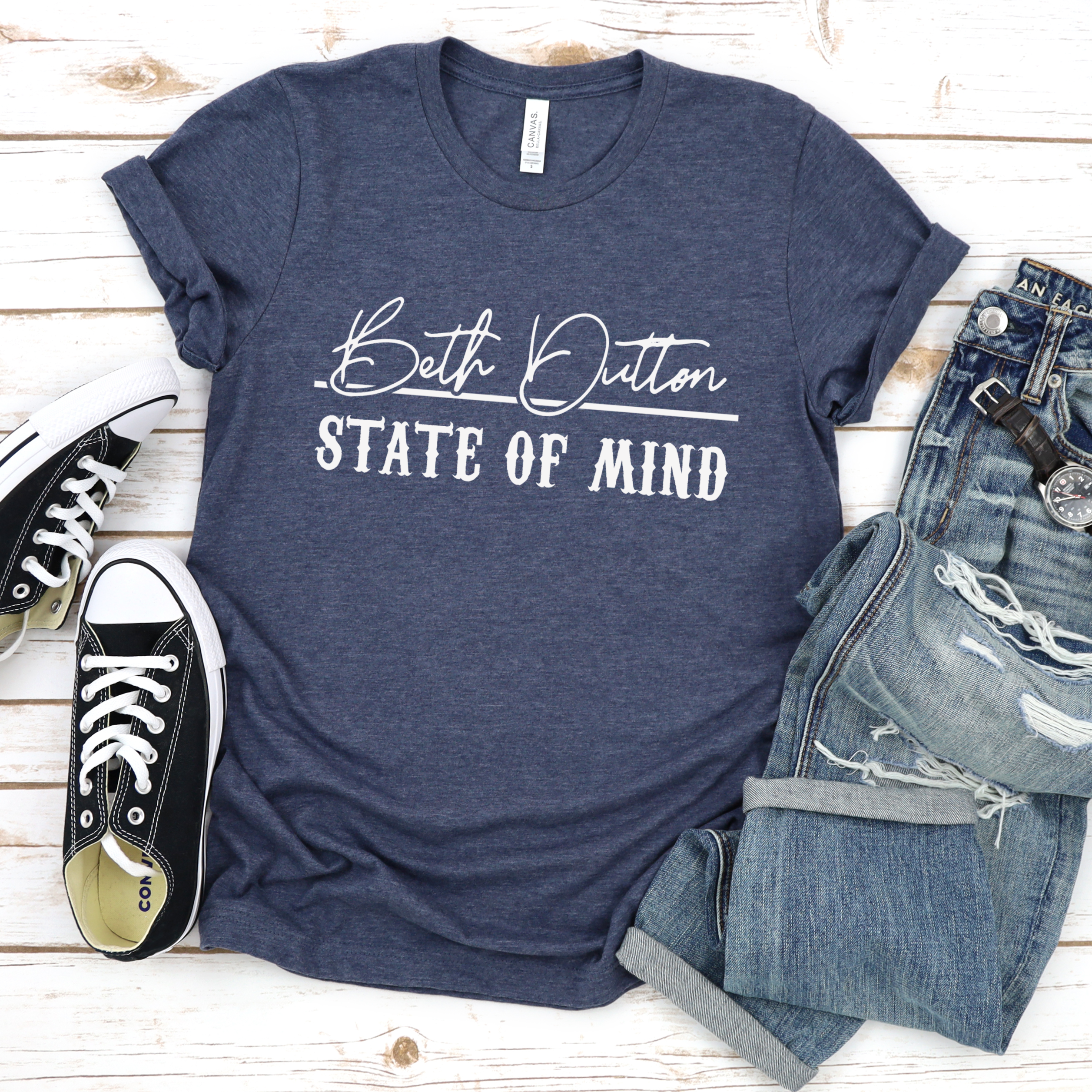 Beth Dutton State of Mind Tee - Kansas City Kreations