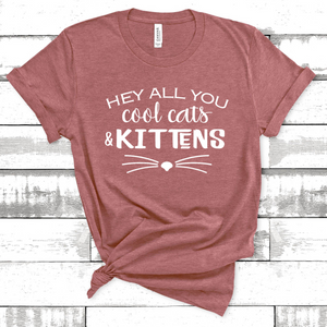 Cool Cats and Kittens Tee